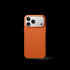 iPhone Case 17 - Full-Grain Leather - Orange
